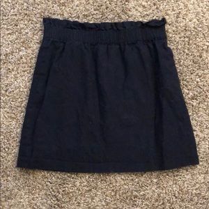 Navy skirt